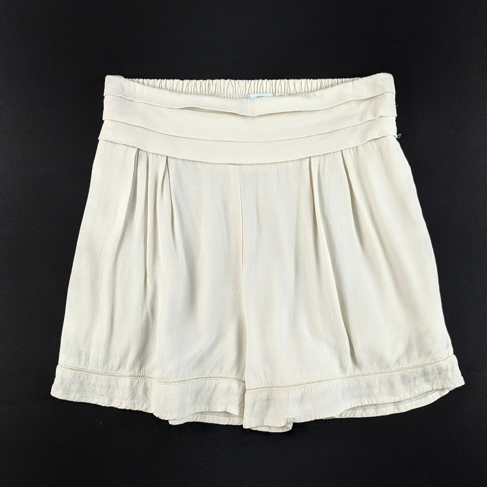 Anthropologie Kimchi Blue Pleated Rayon Shorts XS NWOT